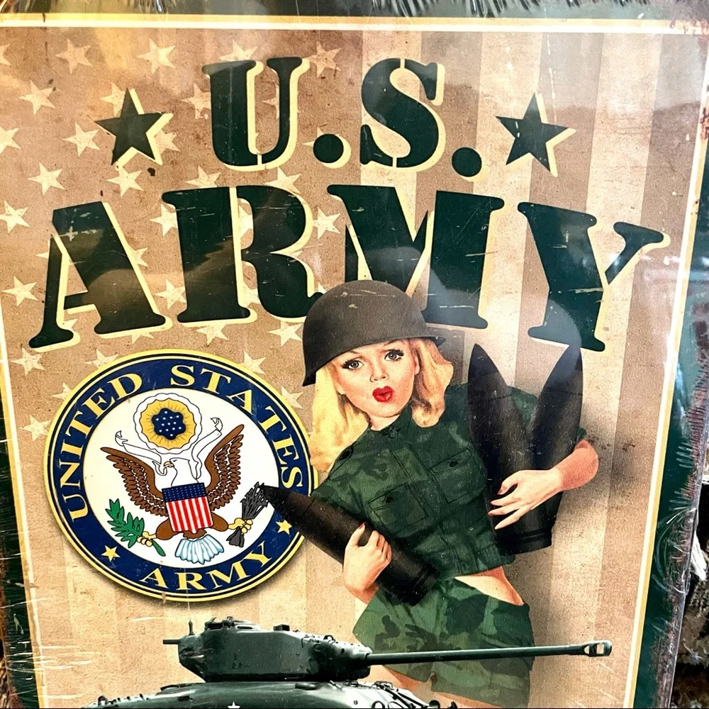 NEW Heavy Duty Steel U.S. Army Join Today Metal Sign